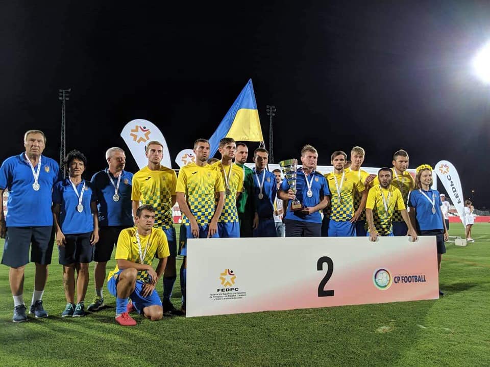 Чемпіонат світу з футболу серед спортсменів з ушкодженням опорно-рухового апарату. фото