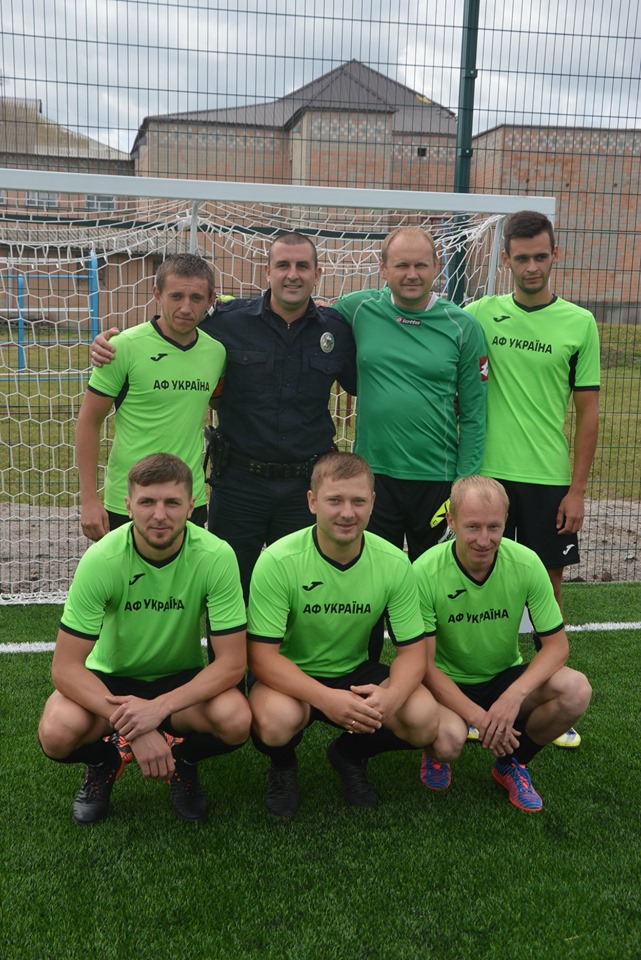 Відкритя міні-футбольного майданчика, Телешівка. Фото