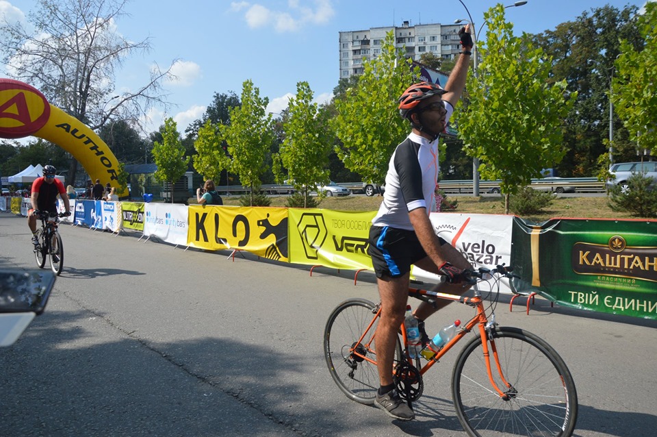 Велоперегони Київська сотка 2019. Фото