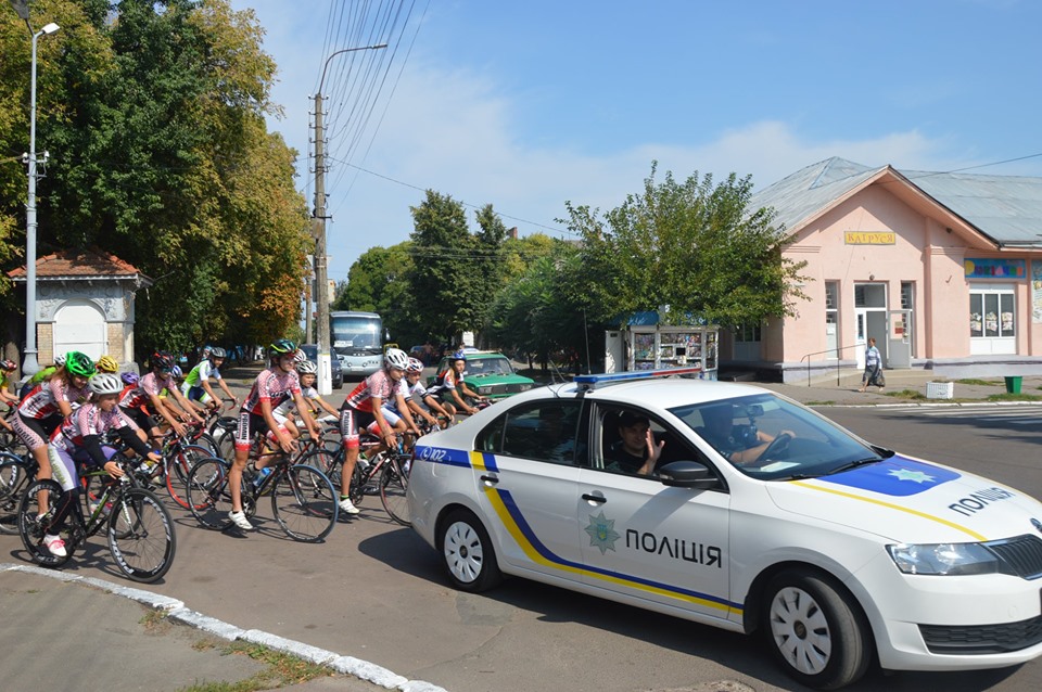 Велопробіг Переяславом до Дня Незалежності. Фото