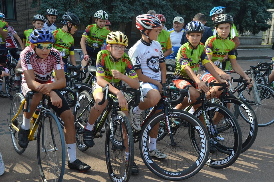 Велопробіг Переяславом до Дня Незалежності. Фото