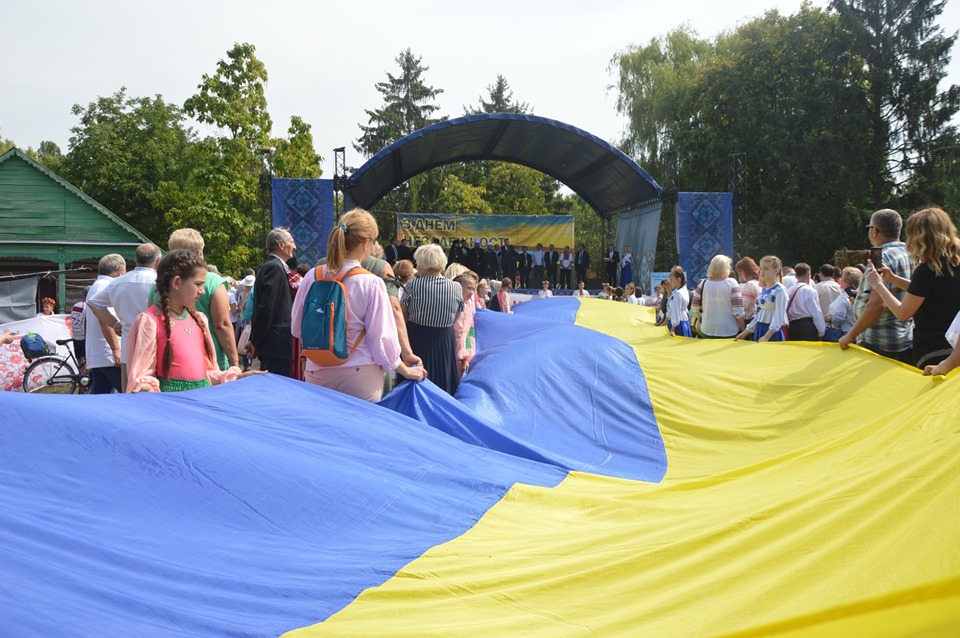 Велопробіг Переяславом до Дня Незалежності. Фото