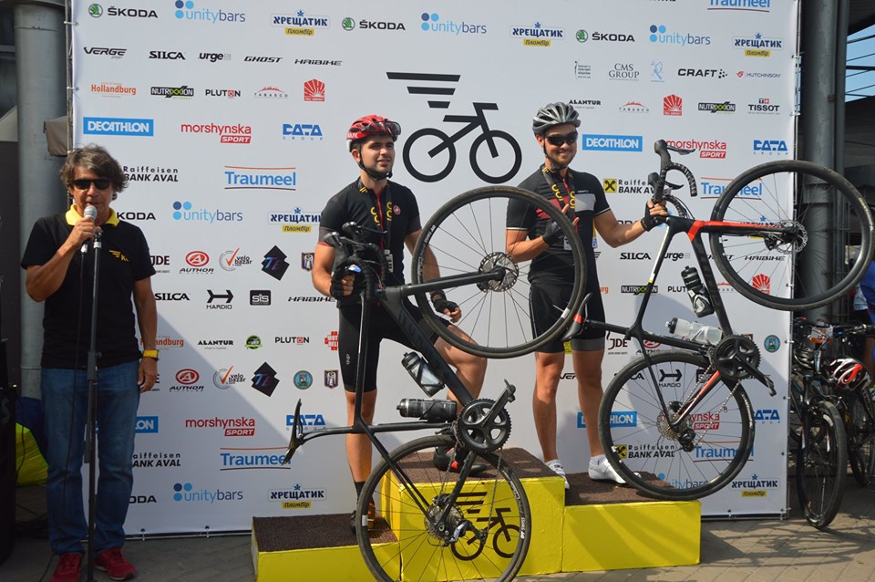Велоперегони Київська сотка 2019. Фото