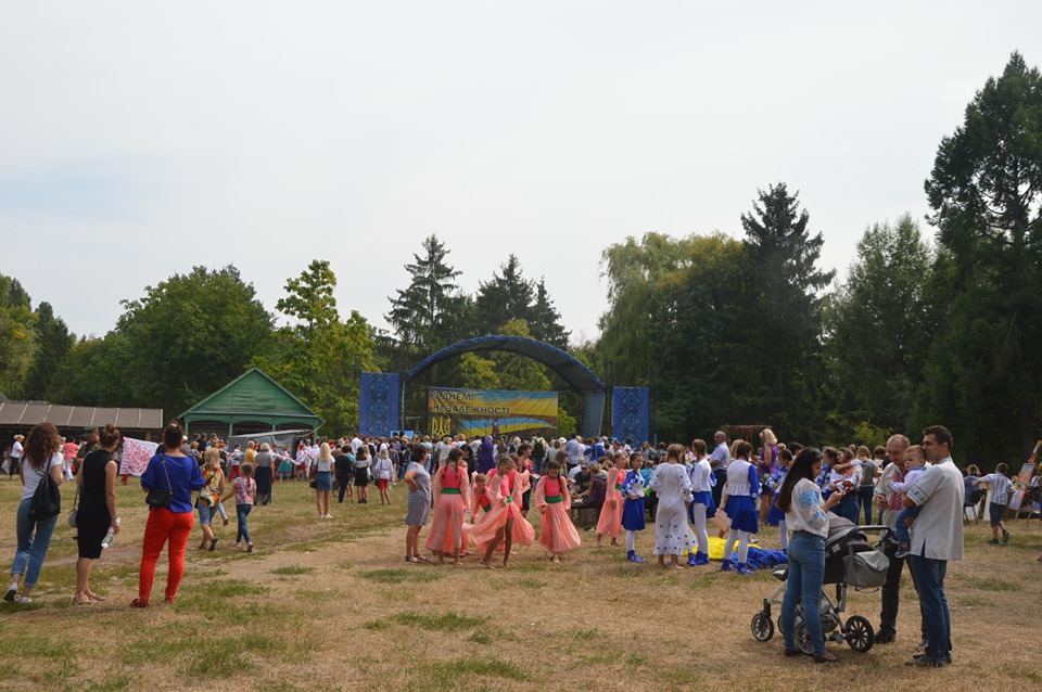 Велопробіг Переяславом до Дня Незалежності. Фото