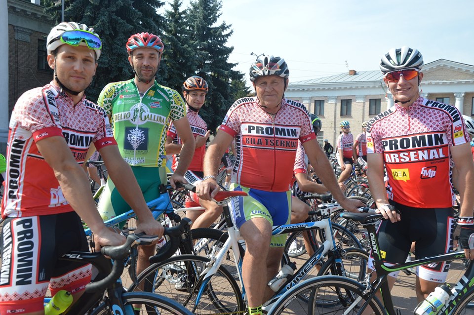 Велопробіг Переяславом до Дня Незалежності. Фото
