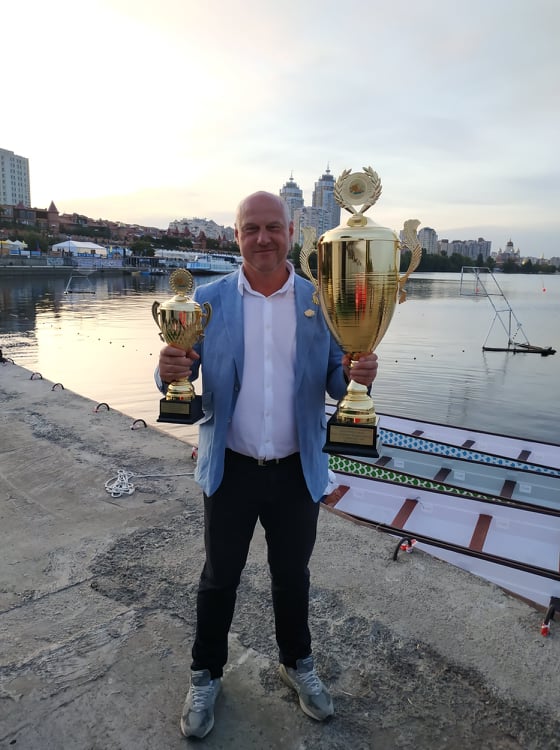 Клубний чемпіонат світу з веслування на човнах Дракон, Київ. Фото