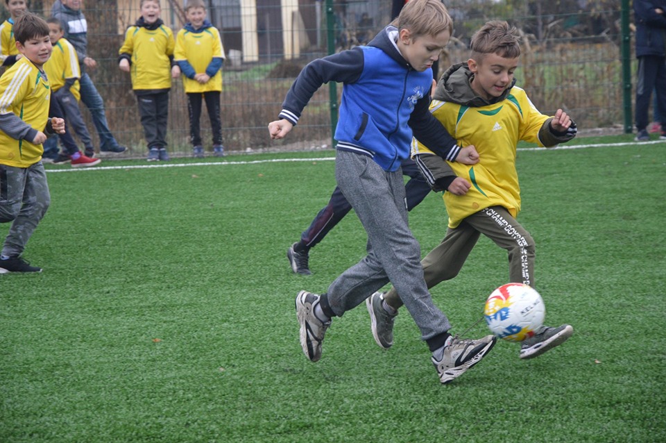  Відкриття спортивного майданчика в Переяславському. Фото