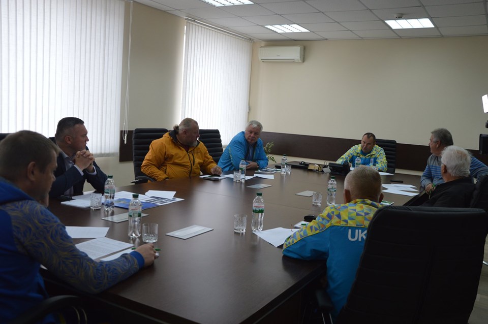 Будівництво стадіону з біатлону в Тетієві. Фото