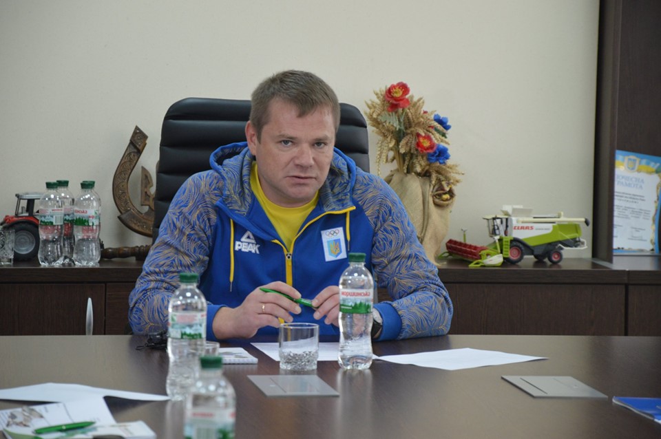 Будівництво стадіону з біатлону в Тетієві. Фото