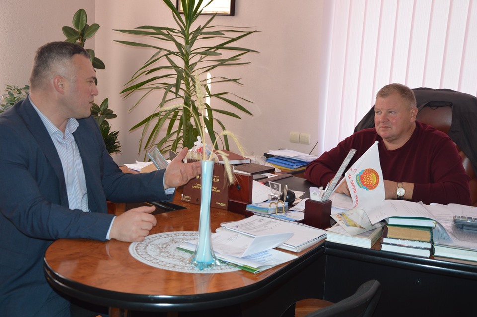 Візит Сергія Тимофєєва на Тетіївщину. Фото