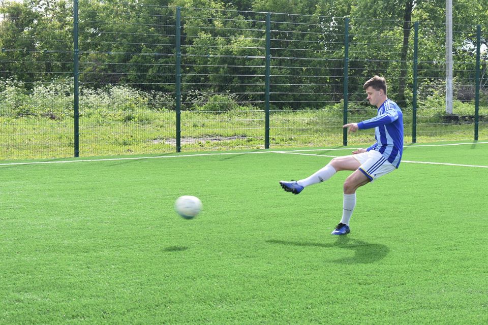 Відкриття футбольного поля в Згурівці. Фото