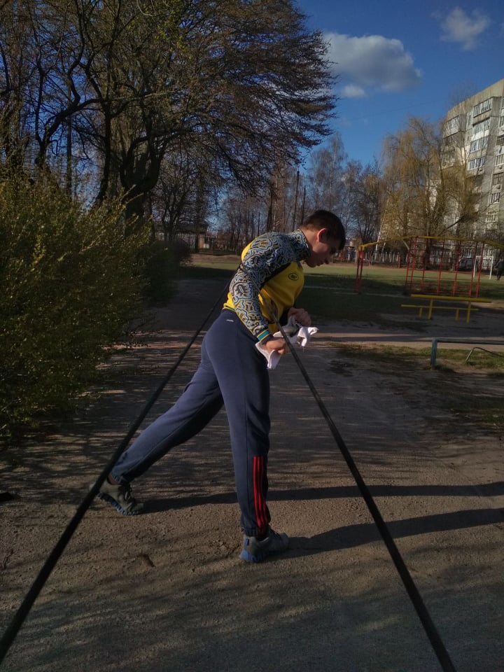 Спорт вдома, Богдан Пушенко. Фото