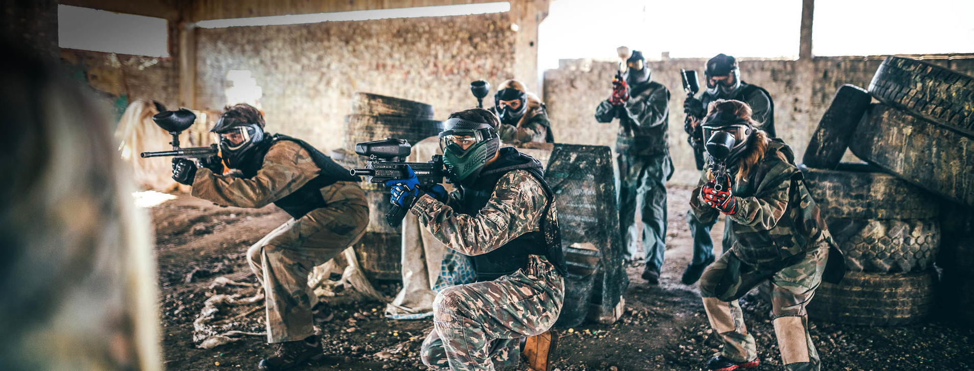 другий етап відкритого Кубку України з пейнтболу. фото