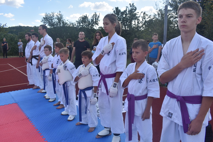 Відкриття воркаут-майданчиків в Обухівському районі. Фото