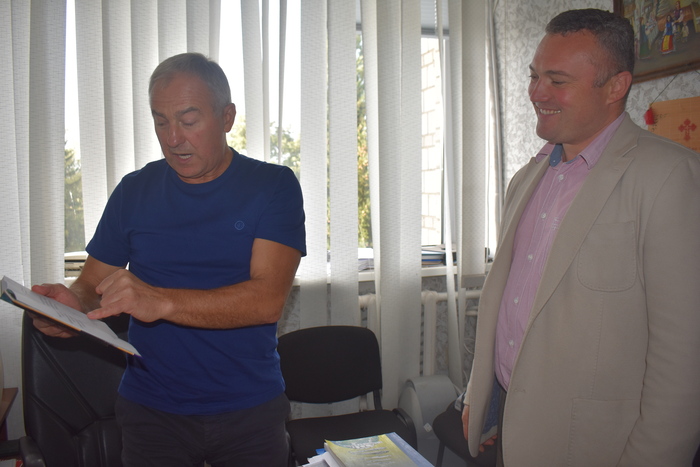 Візит Сергія Тимофєєва до Яготина, Студеників та Переслава. Фото