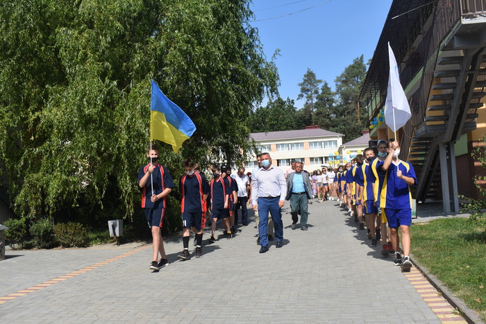 Відкриття мультифункціонального майданчика у Володарці. Фото