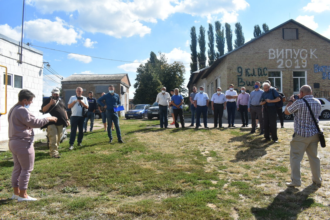 Вікдкриття спортивних майданчиків в Броварському районі. Фото