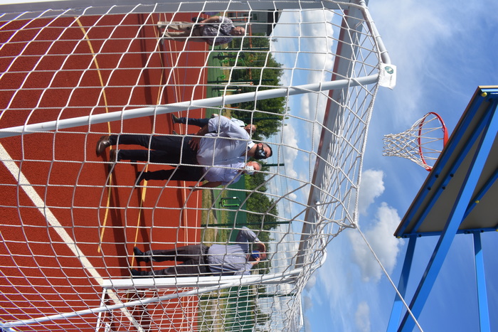 Вікдкриття спортивних майданчиків в Броварському районі. Фото