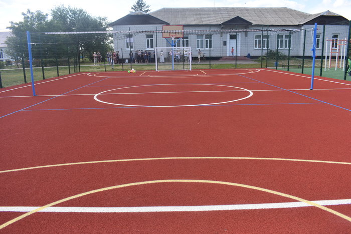 Вікдкриття спортивних майданчиків в Броварському районі. Фото