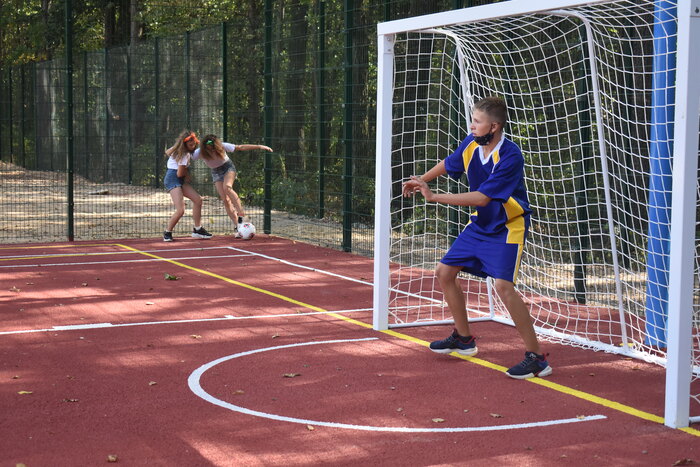 Відкриття мультифункціонального майданчика у Володарці. Фото