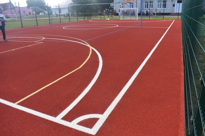 Вікдкриття спортивних майданчиків в Броварському районі. Фото