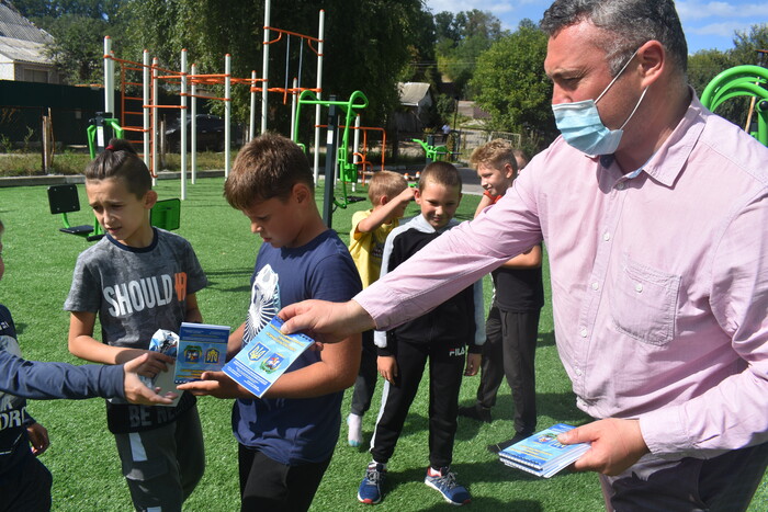 Відкриття воркаут-майданчиків в Обухівському районі. Фото