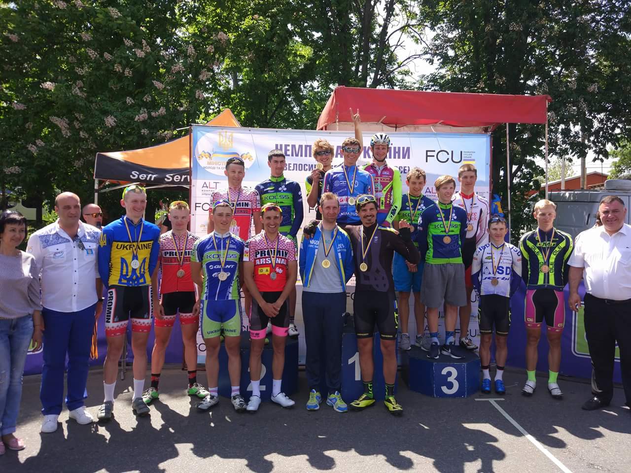 Чемпіонат України з велоспорту, травень. Фото