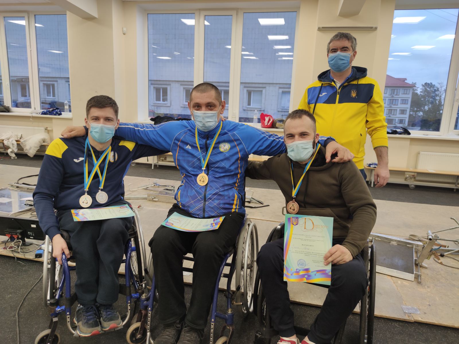  Кубок України з фехтування на візках, Конча-Заспа. Фото