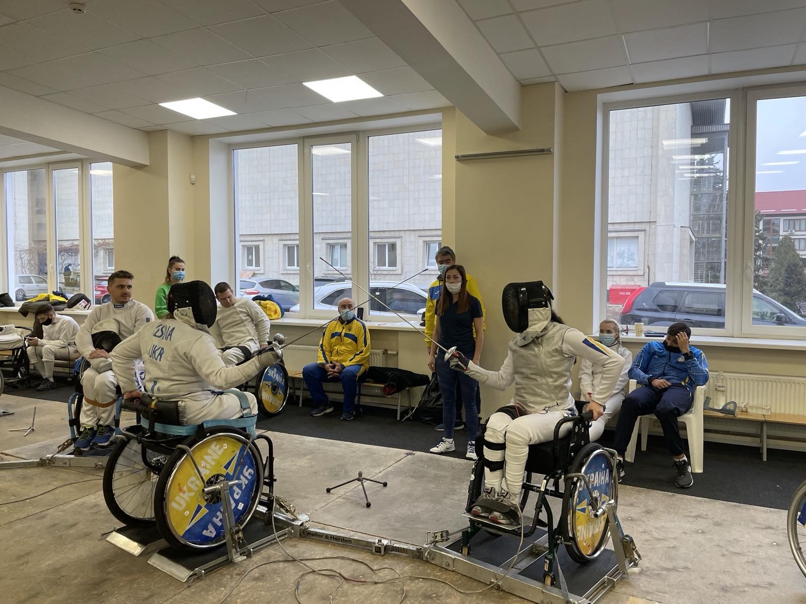 Чемпіонат України з фехтування на візках, Конча-Заспа. фото