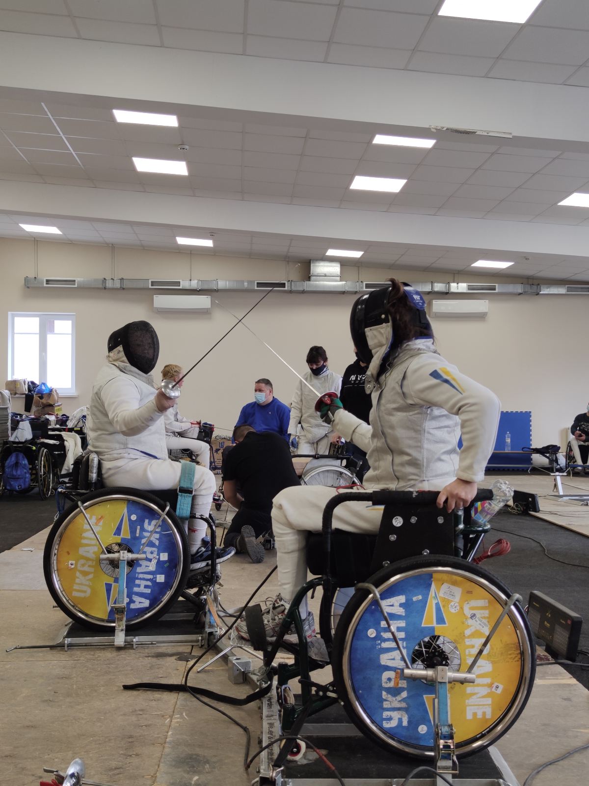  Кубок України з фехтування на візках, Конча-Заспа. Фото