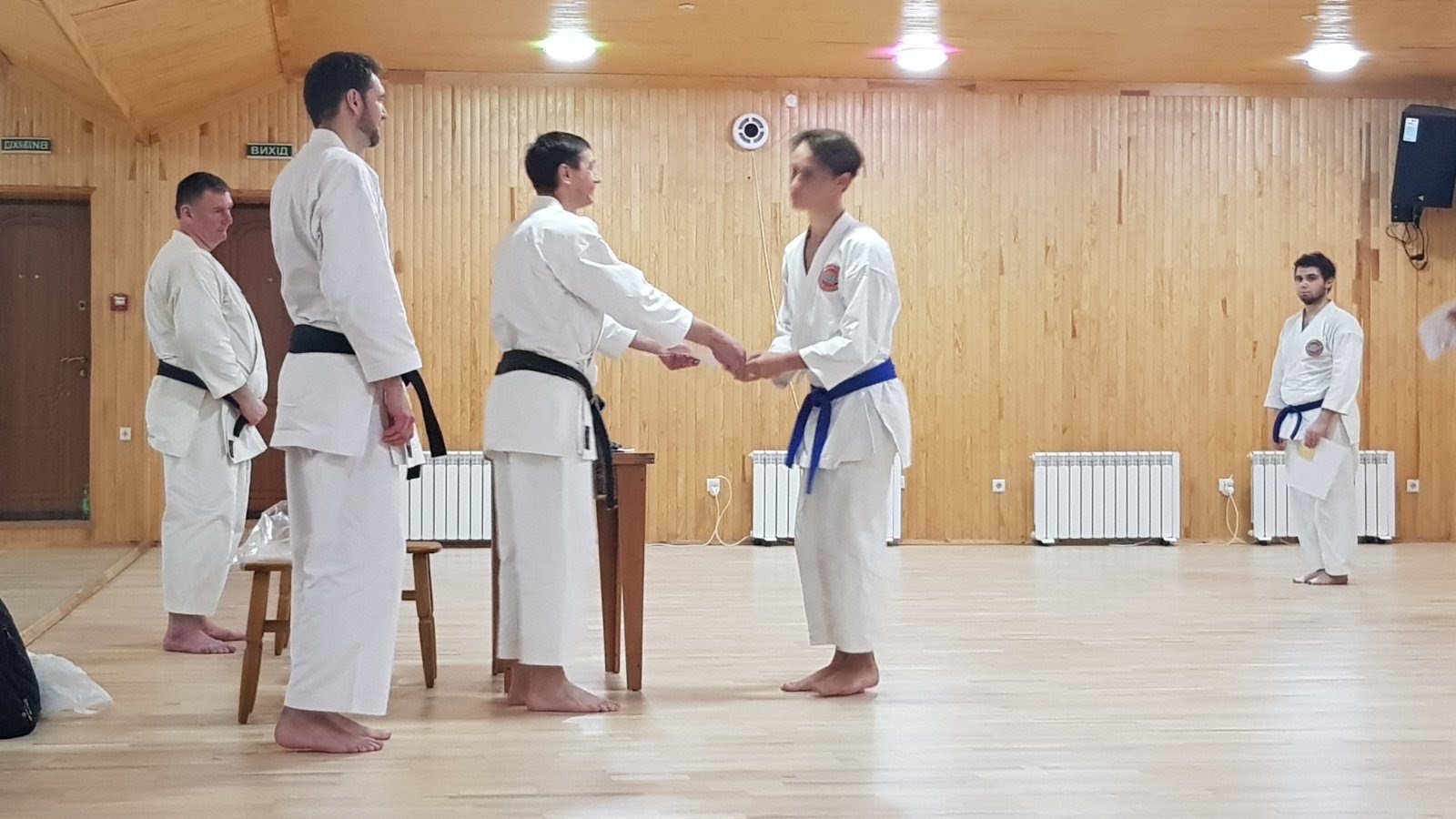 Атестація на кольорові пояси Шотокан Карате-До. Фото