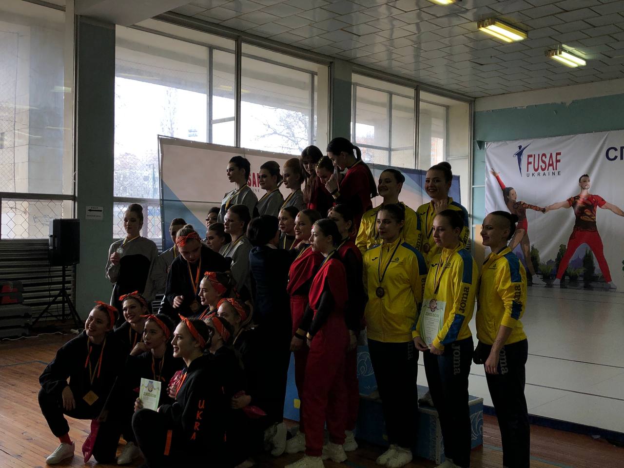 чемпіонат України зі спортивної аеробіки, Київ. фото 