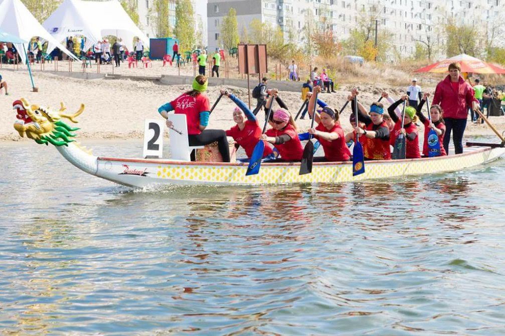 Кубок України з веслування на човнах Дракон. фото