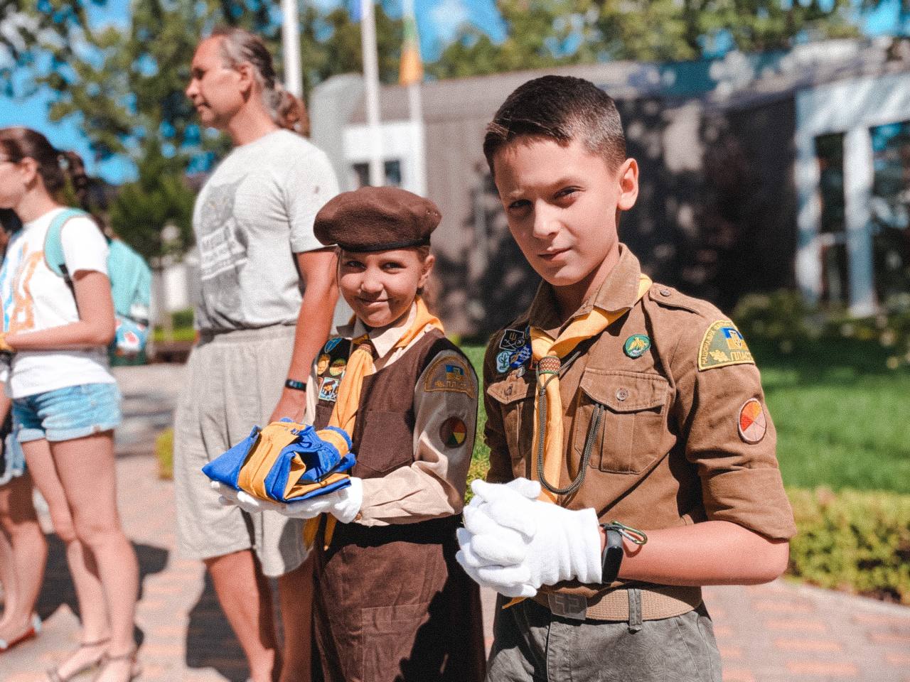  обласна пластова гра «Сімейне джемборі Київської округи до 30-річчя незалежності». фото