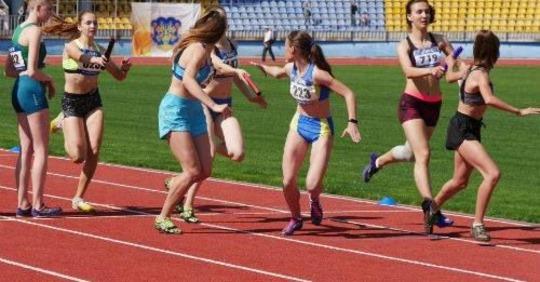 Чемпіонат України з естафетного бігу. фото