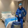Дар’я Блашко разом зі збірної з біатлону прибула до Олімпійського селища. фото