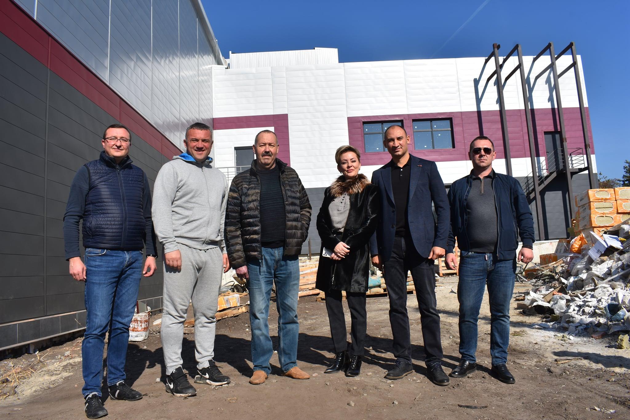 Сергій Тимофєєв проінспектував будівництво спортивних комплексів. фото Сергій Тимофєєв проінспектував будівництво спортивних комплексів. фото