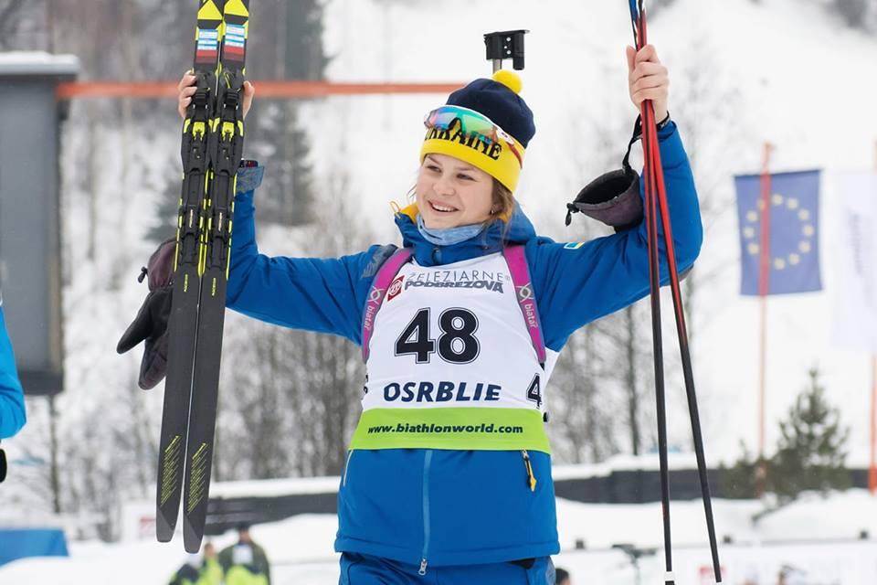 Катерина Бех - чемпіонка світу з біатлону. Фото