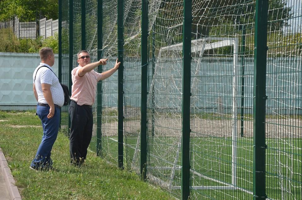 Інспекція спортивної інфраструктури Обухова. Фото Інспекція спортивної інфраструктури Обухова. Фото