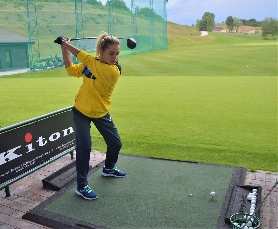 Відкрите тренування національної збірної України з гольфу. Фото