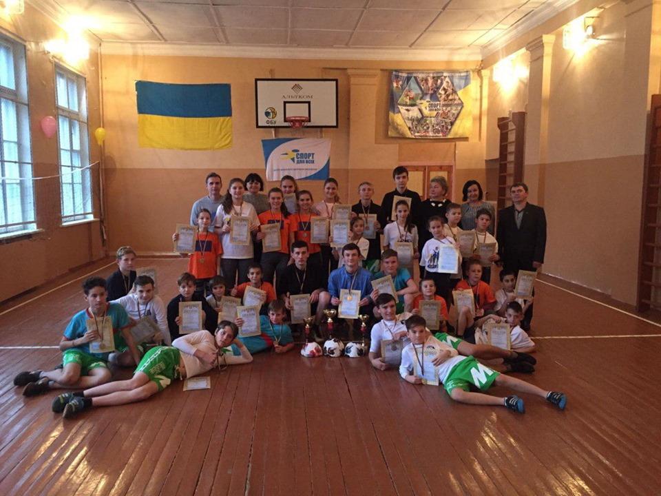 Спортивні уроки на Київщині. Фото