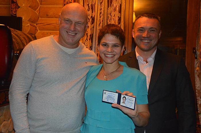 Посвідчення КМС, Федерація з веслування Дракон. Фото