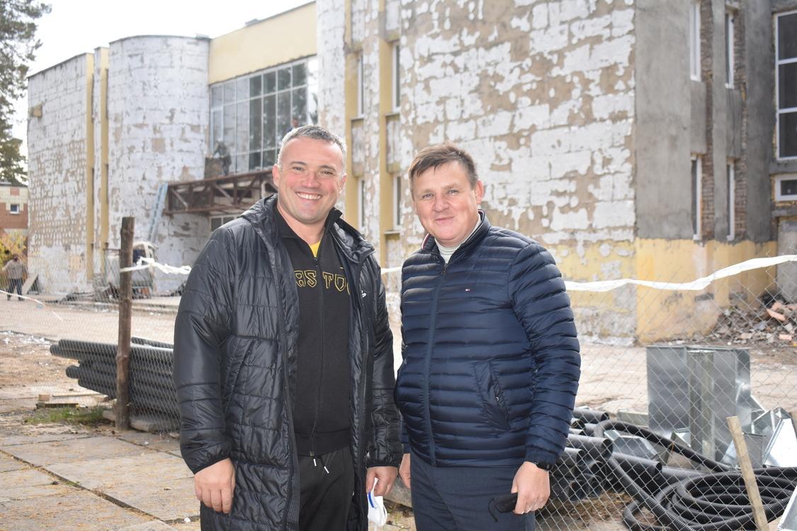 Візит Сергія Тимофєєва до Славутича. фото