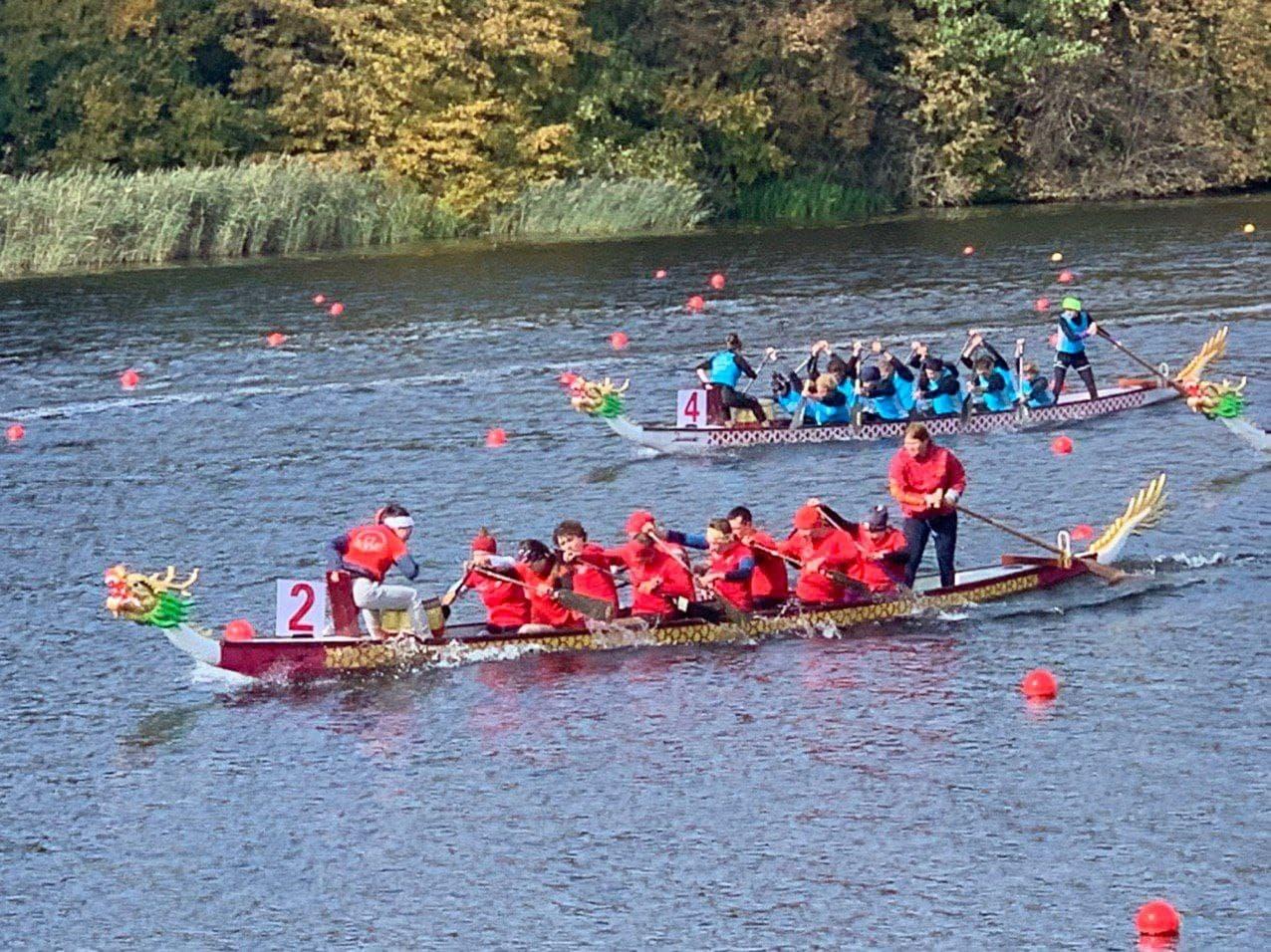 всеукраїнські змагання з веслування на човнах «Дракон», Тернопіль. фото
