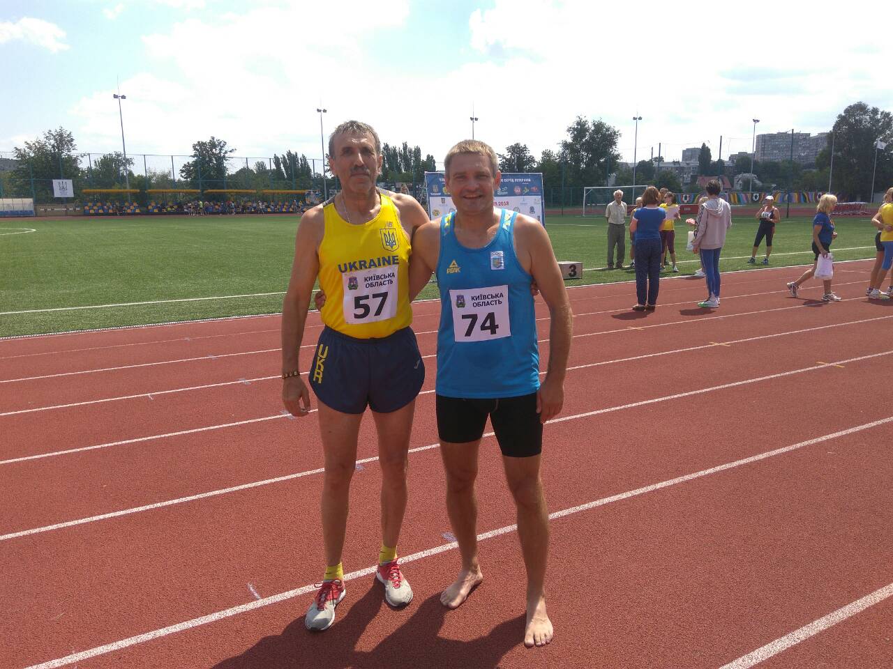 ЧУ з легкої атлетики, мастерс, Дніпро. Фото