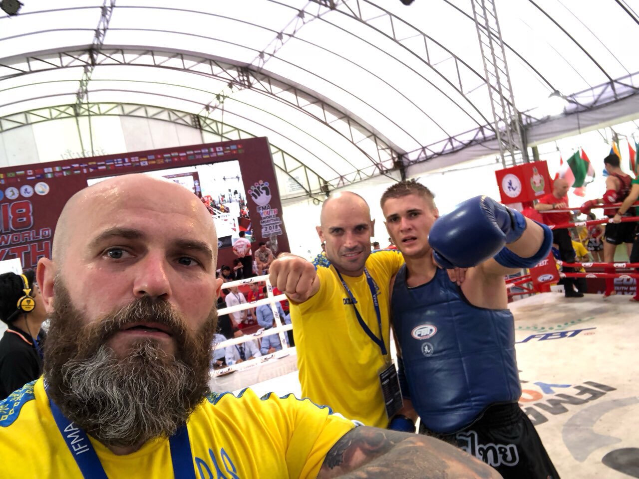 Влад Єрьоменко, ЧЄ з таїландського боксу, Бангкок. Фото