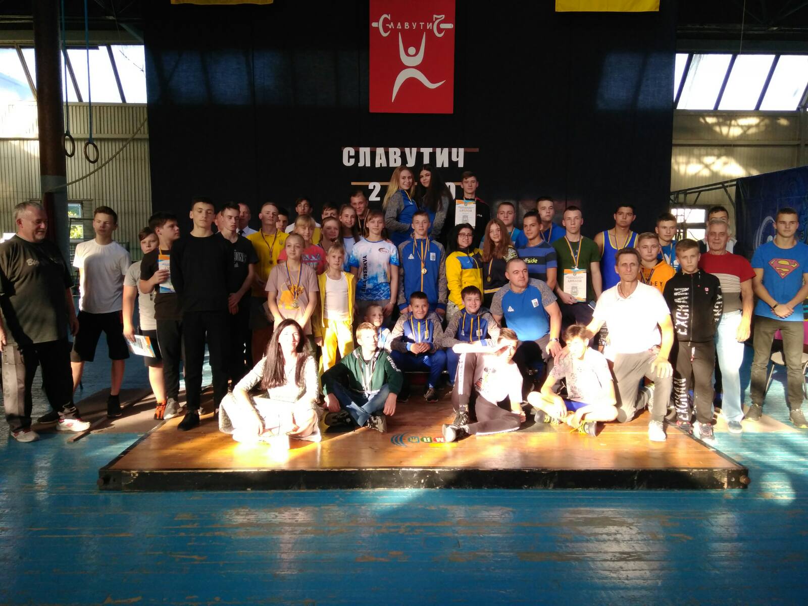 Сергій Тимофєєв привітав Славутич з Днем спорту. Фото