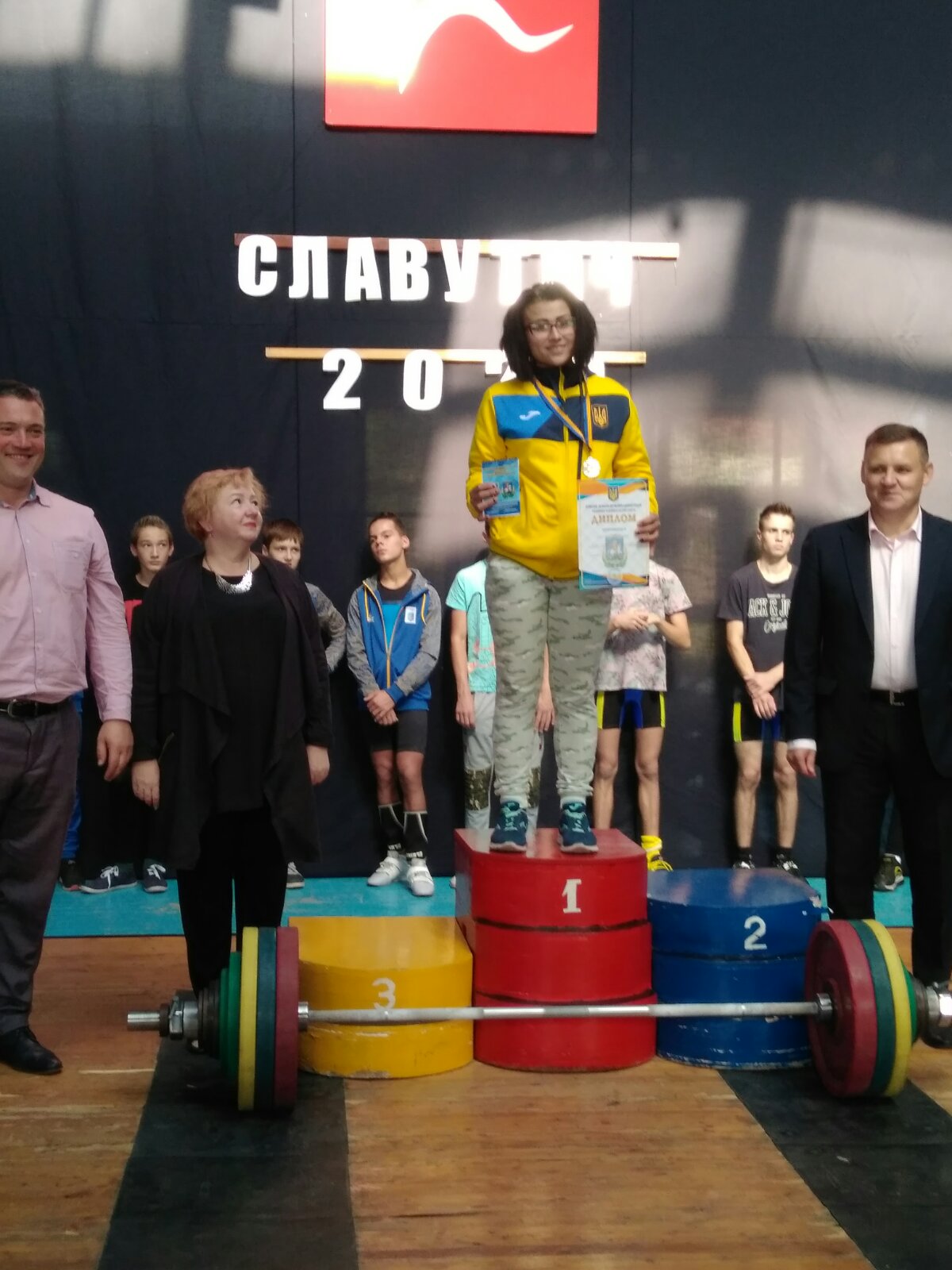 Сергій Тимофєєв привітав Славутич з Днем спорту. Фото