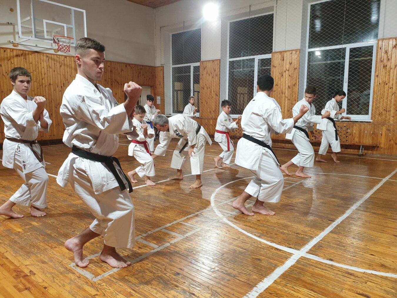 Семінарське тренування з шотокан карате-до. фото