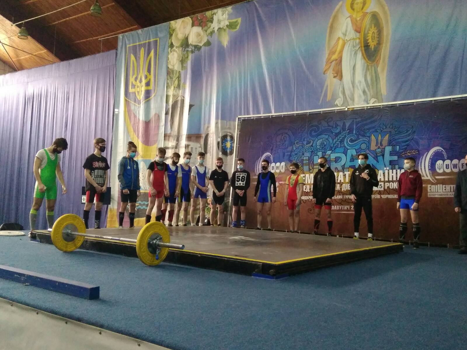 чемпіонат України з важкої атлетики U15, Славутич. фото